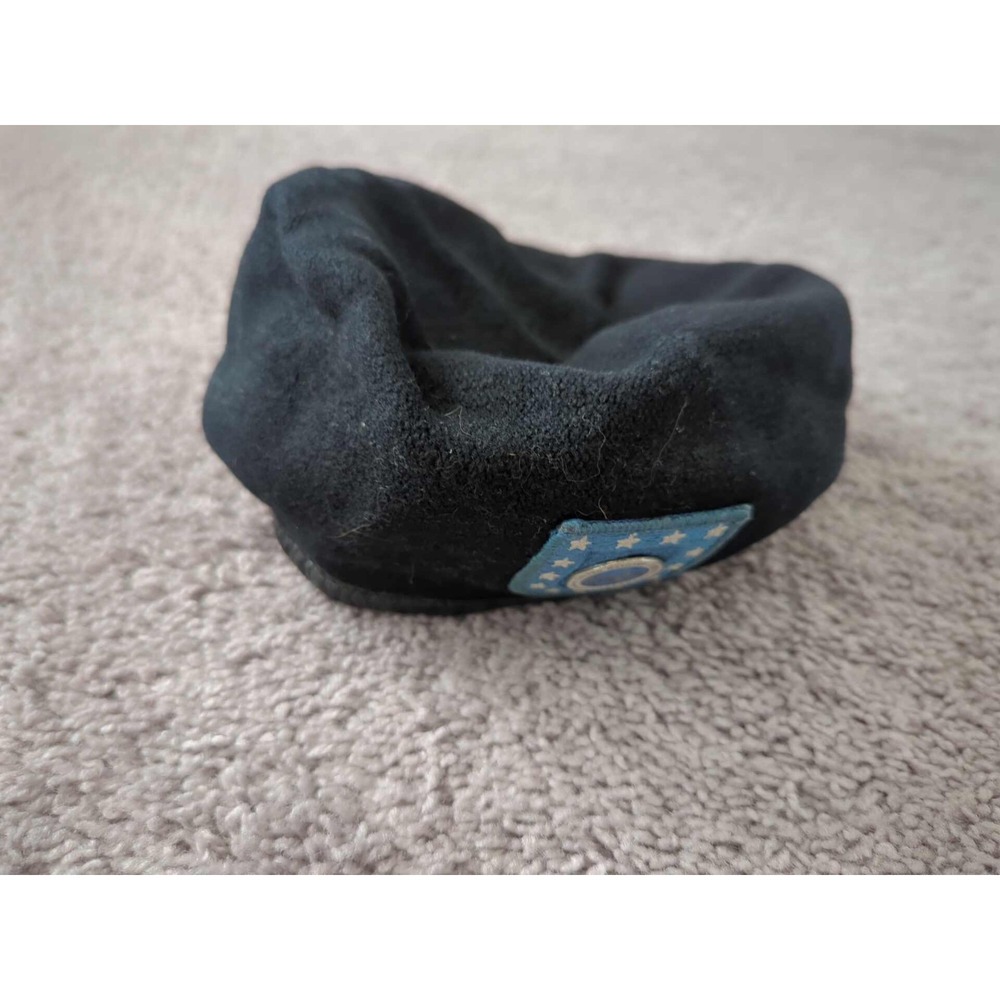 United Nations Command Hat‎ Beret Mens 10" Black Blue Flash Wool US Military